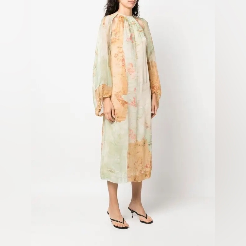 Acne Studios puff sleeve carpet dress - Picture 10 of 13